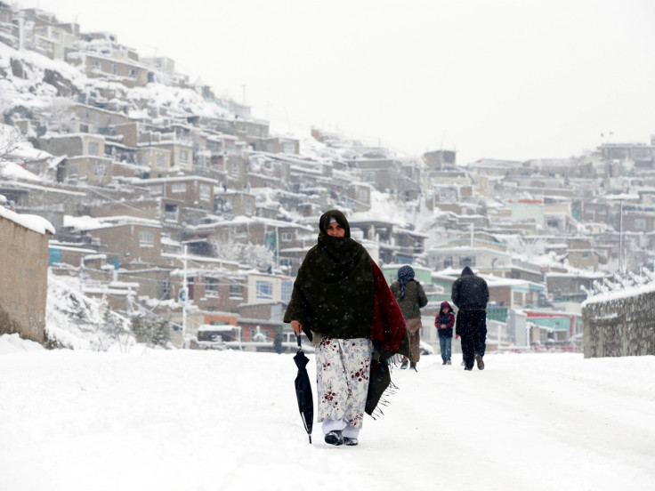 Afghanistan snowfall and avlanche