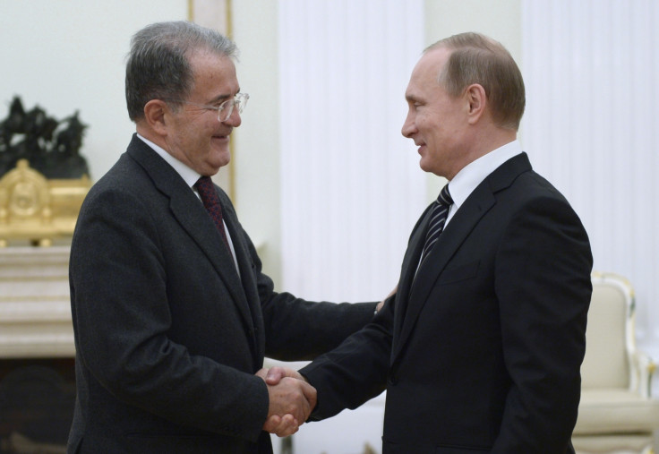 Romano Prodi, Vladimir Putin 