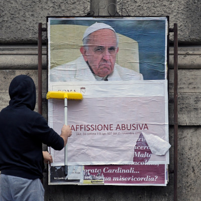 Pope Francis poster