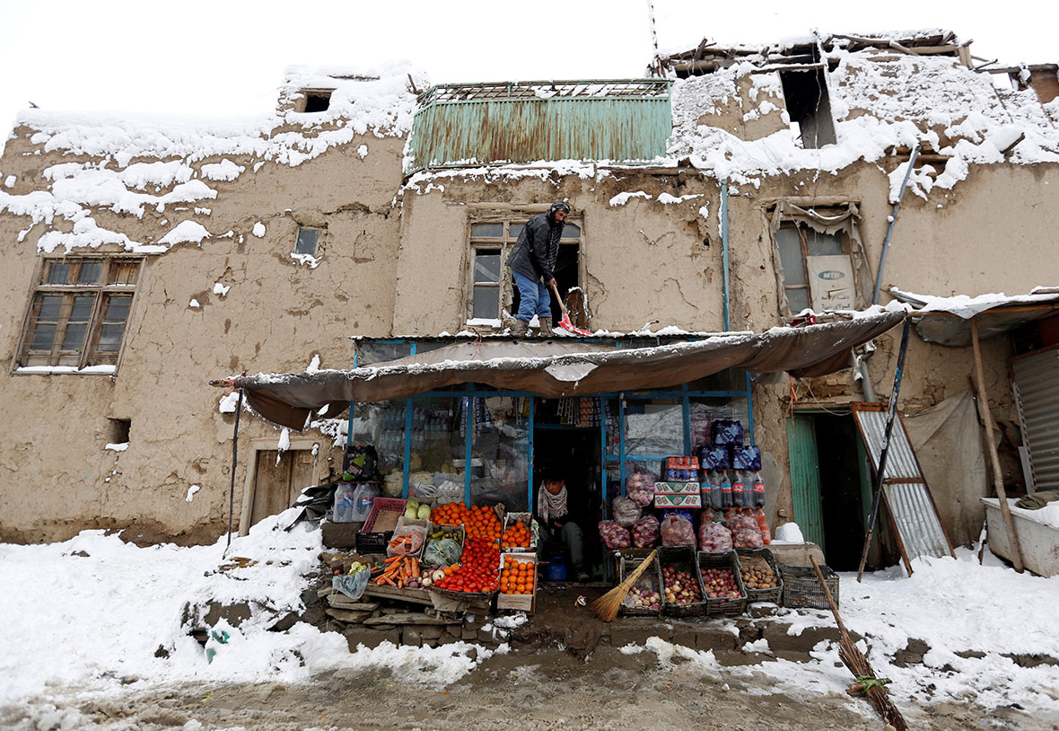Severe weather conditions hit Afghanistan as heavy snow blankets parts