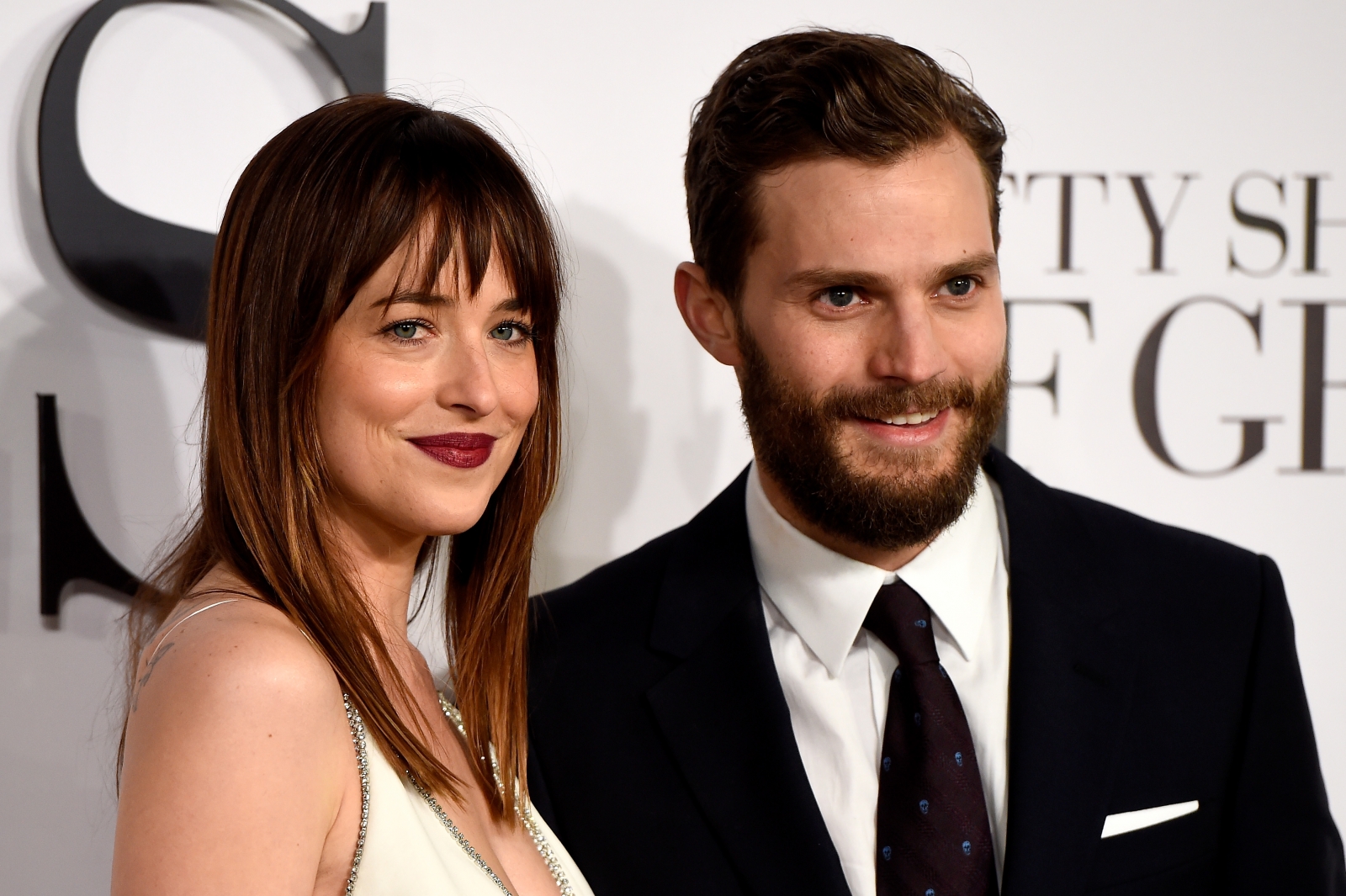 Dakota Johnson and Jamie Dornan Dakota Johnson and Jamie Dornan