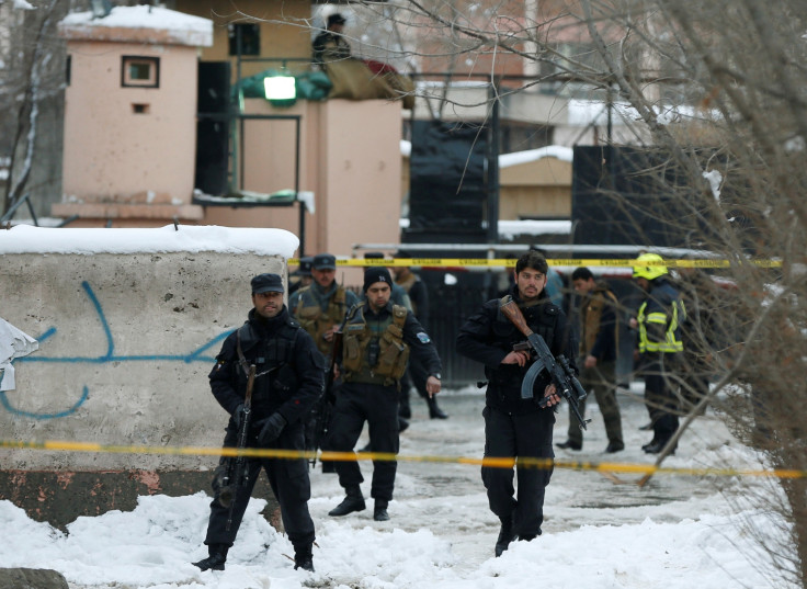 Afghan policemen