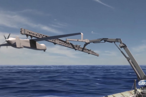 Darpa's SideArm drone launch and retrieval system