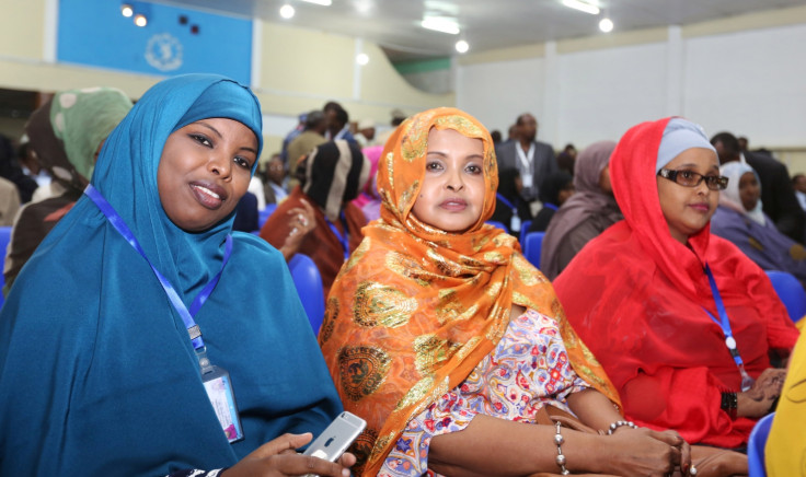 Members of Somalia's federal parliament