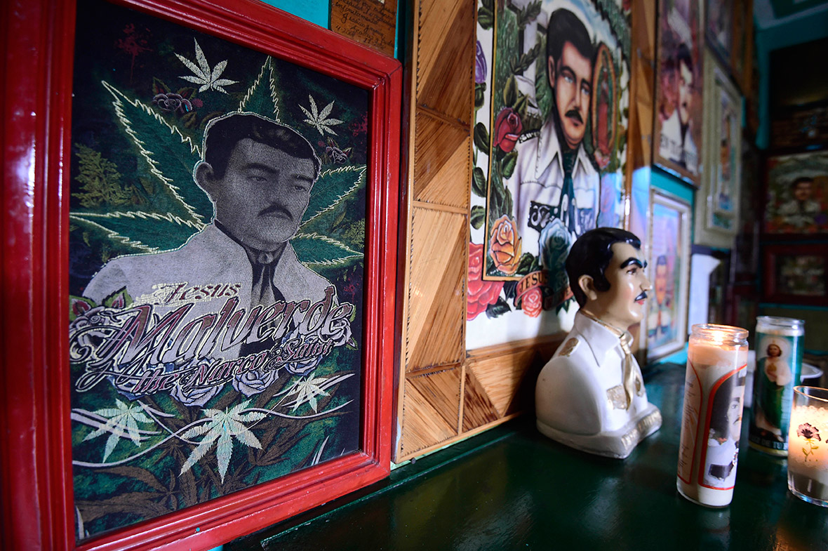 Meet Jesus Malverde, patron saint of drug dealers in Mexico's Sinaloa state