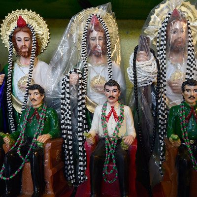 Jesus Malverde drug lords saint Mexico