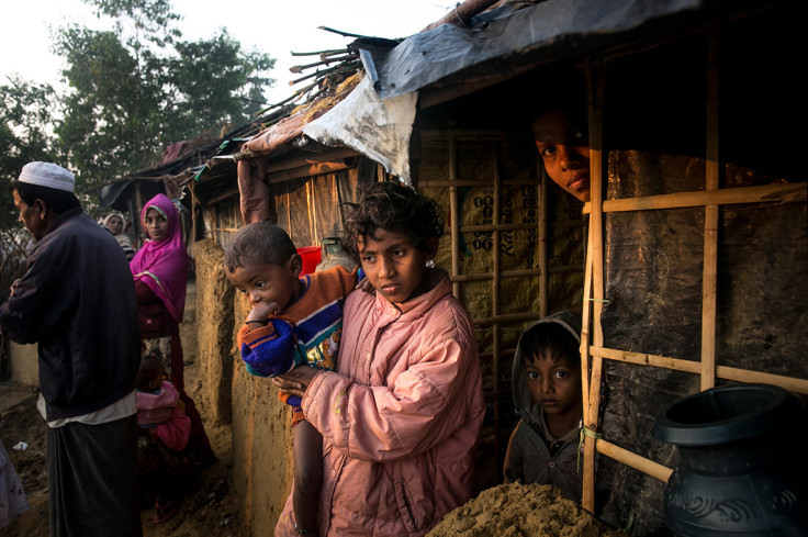 Rohingya Myanmar Bangladesh Thengar Char