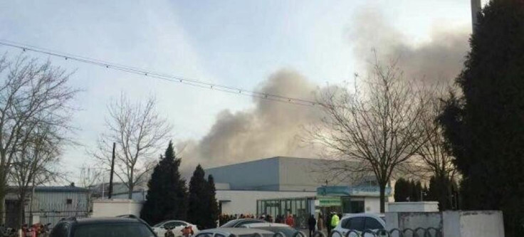 Samsung factory fire