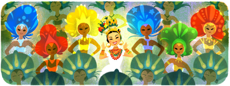 Google doodle carmen Miranda