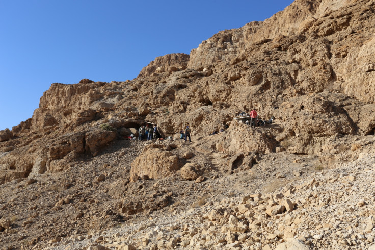 Dead Sea Scroll cave