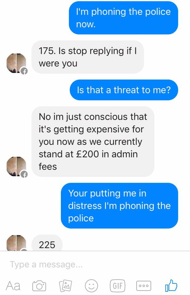 carpet miscarriage death threats