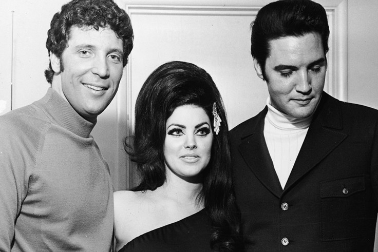 Tom Jones, Priscilla Presley, Elvis Presley