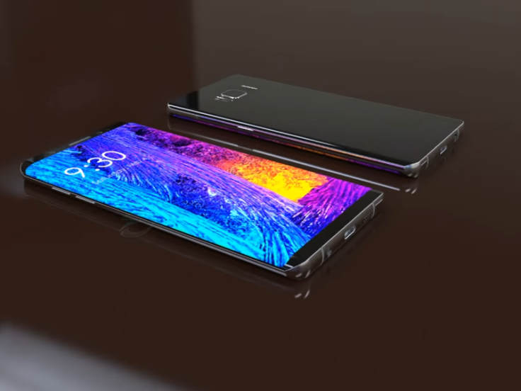 Samsung Galaxy Note 8 fan concept