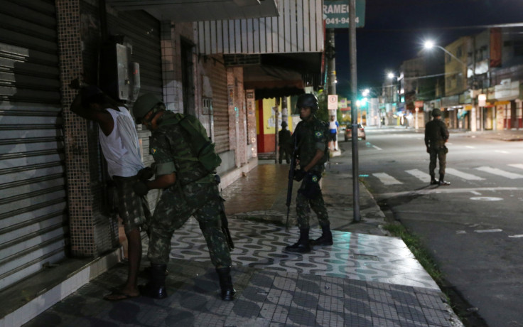 No search results. Brazil police strike 