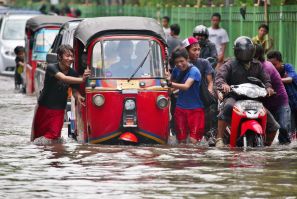 Flooding South-east Asia