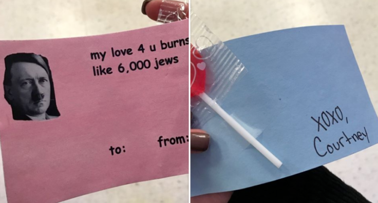 Nazi Valentine card mocks Holocaust