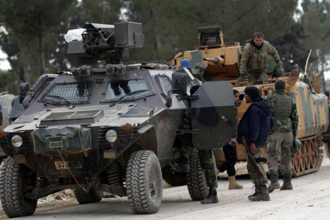 Turkish forces in Syria