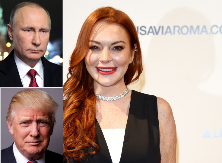 Lindsay Lohan wants to meet with presidents