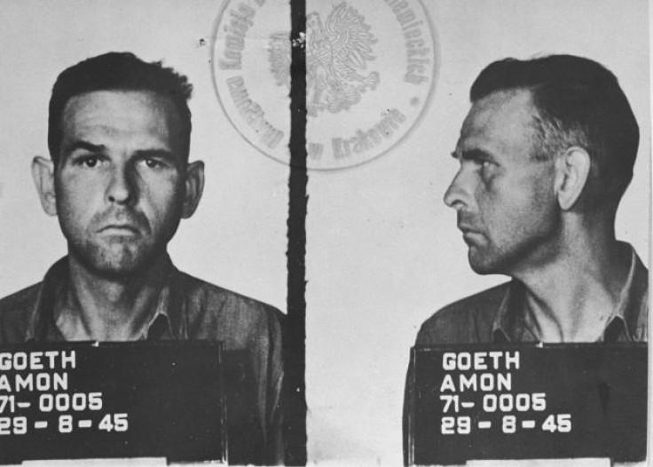 Amon Göth was hanged in 1945 after being convicted at a war crimes trial