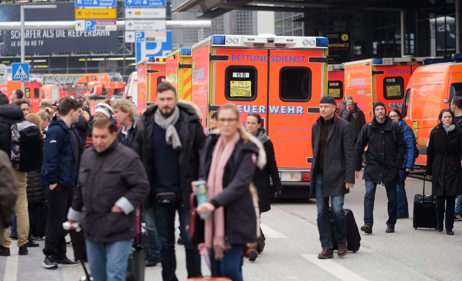 Hamburg Airport toxic gas leak February 2017 Hamburg Airport toxic gas leak February 2017