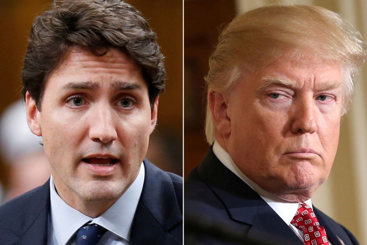 Justin Trudeau, Donald Trump