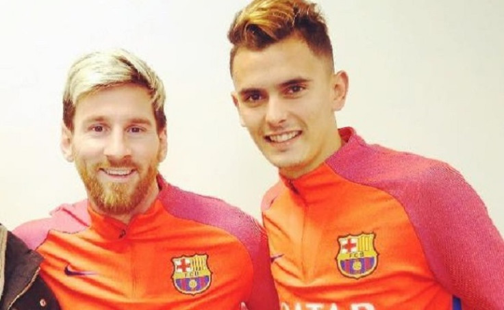 Lionel Messi and Nili Perdomo
