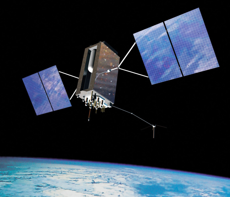 An artist's impression of GPS III Satellites 