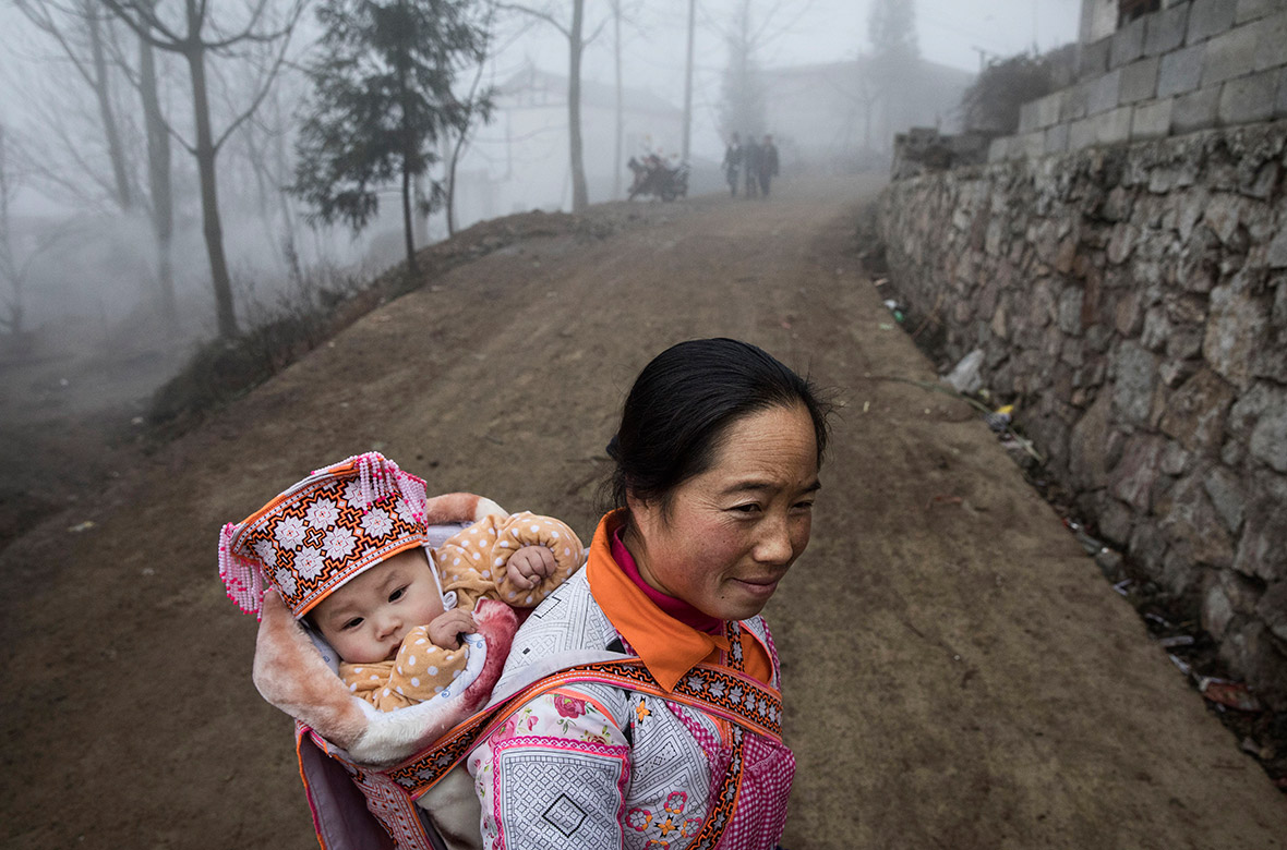 Long Horn Miao ethnic minority China