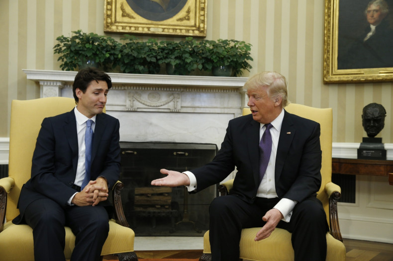 Trudeau Trump visit