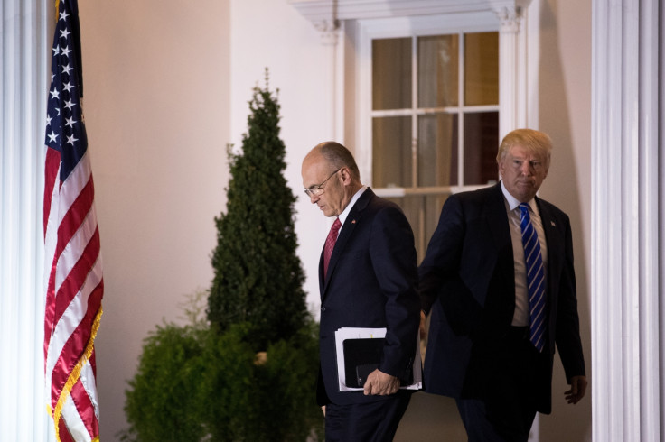 Andrew Puzder exit Trump meeting