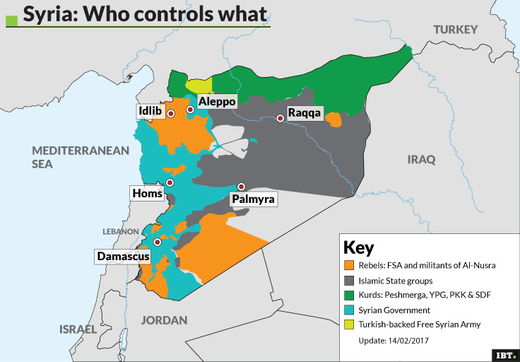 Syria: who controls what (Update: 14/02/2017)