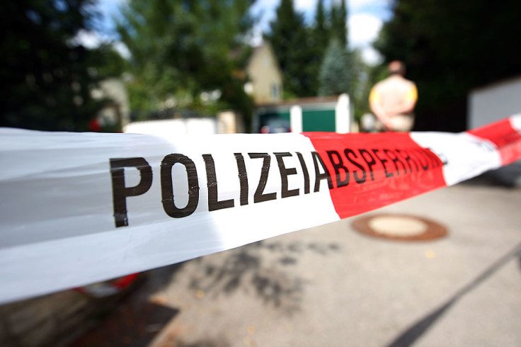 Police tape Germany