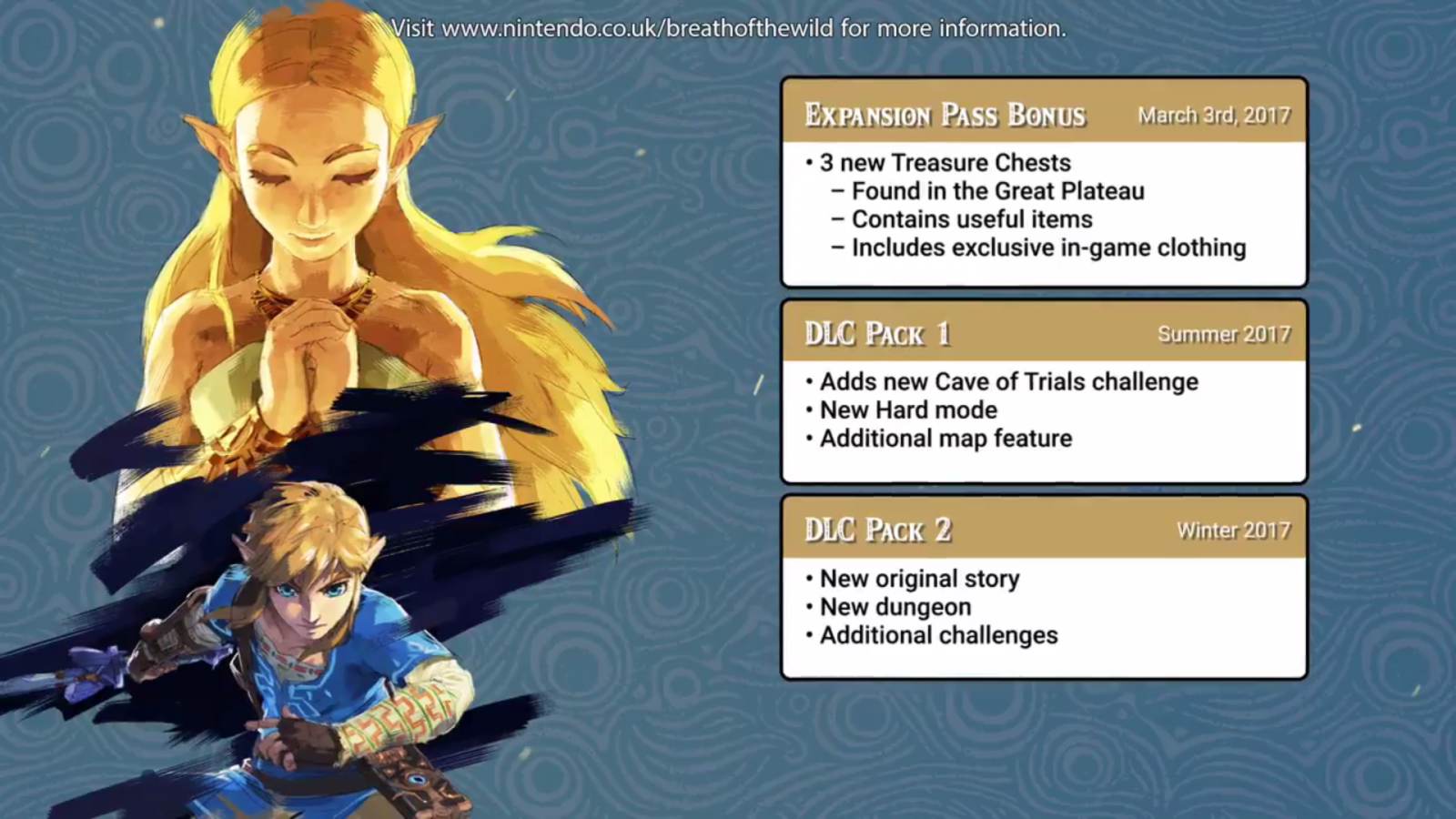 Wildberries Breath Of The Wild Nintendo announces Legend of Zelda: Breath of the Wild season pass on