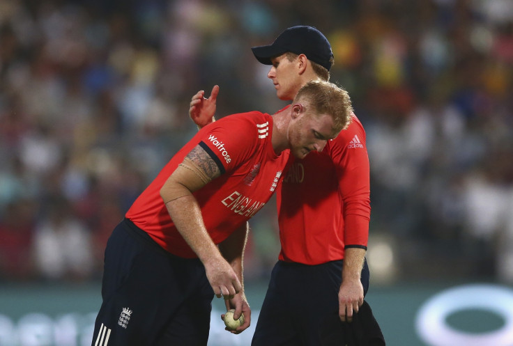 Ben Stokes and Eoin Morgan