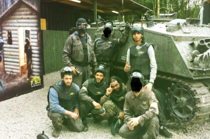 Jihadis at paintball 