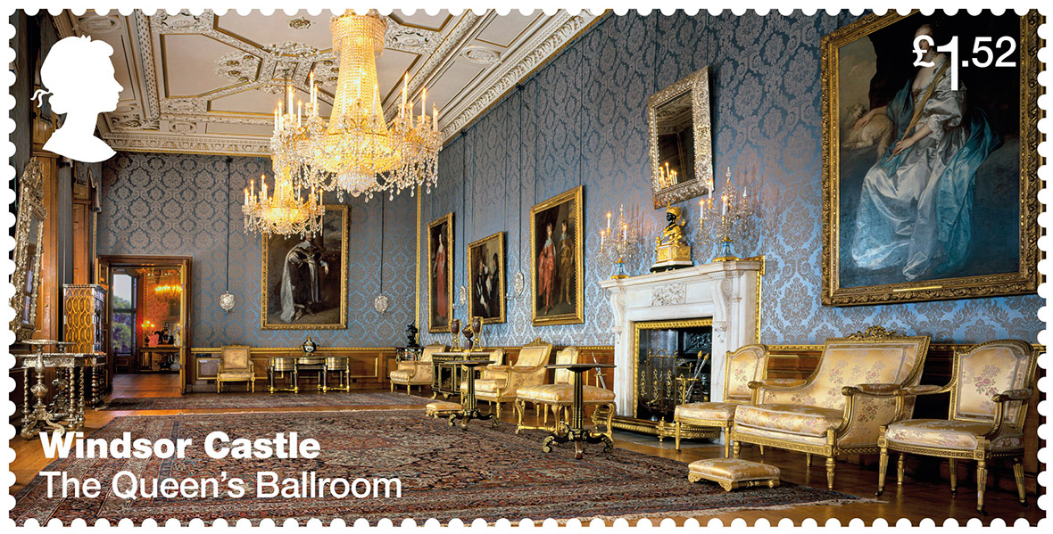 Royal Mail Windsor Castle stamps