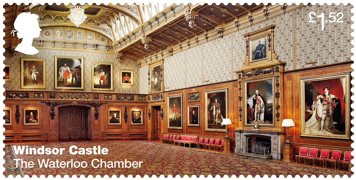 Royal Mail Windsor Castle stamps