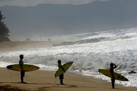 Surfing in Hawaii