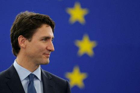 Justin Trudeau European Parliament address