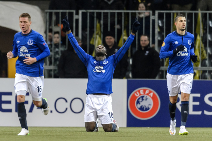 Romelu Lukaku, Kevin Mirallas and James McCarthy,