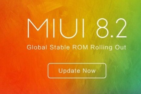 MIUI 8.2 global stable ROM now available