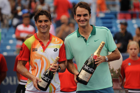 David Ferrer and Roger Federer