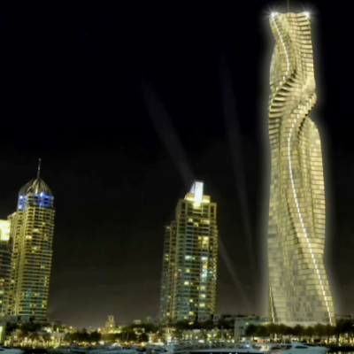 World's first rotating skyscraper Dynamic Tower Dubai