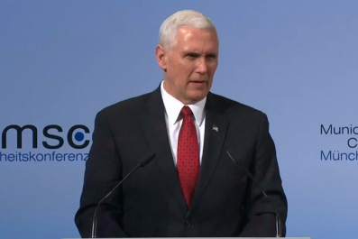US Vice-President Mike Pence pledges US support for Nato