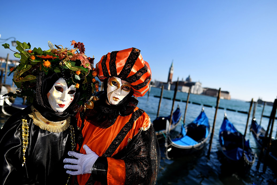Venice carnival 2017 best costumes