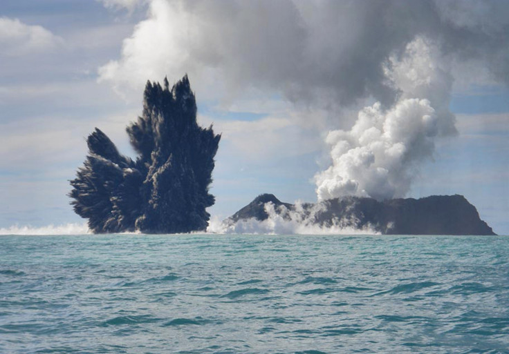 Underwater volcanoes