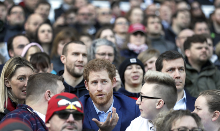 Prince Harry at Twickenham