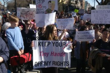 'Not My President Day’ protesters rally US