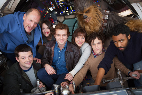 Han Solo movie cast photo