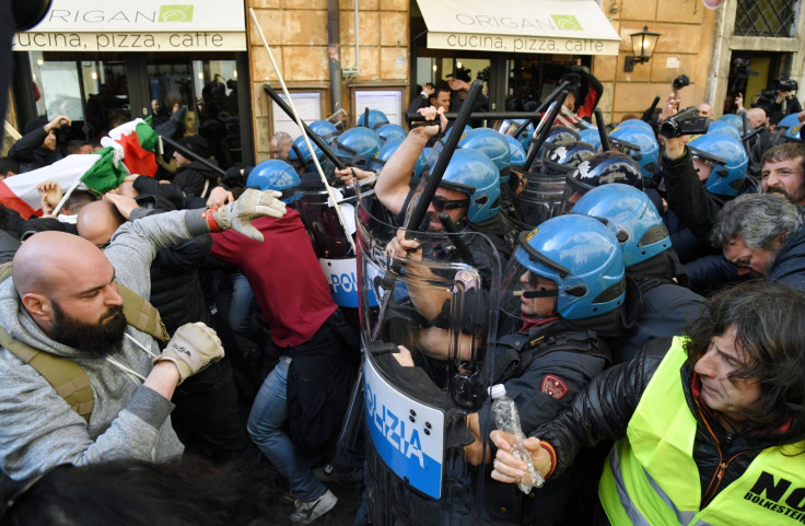 Rome clashes